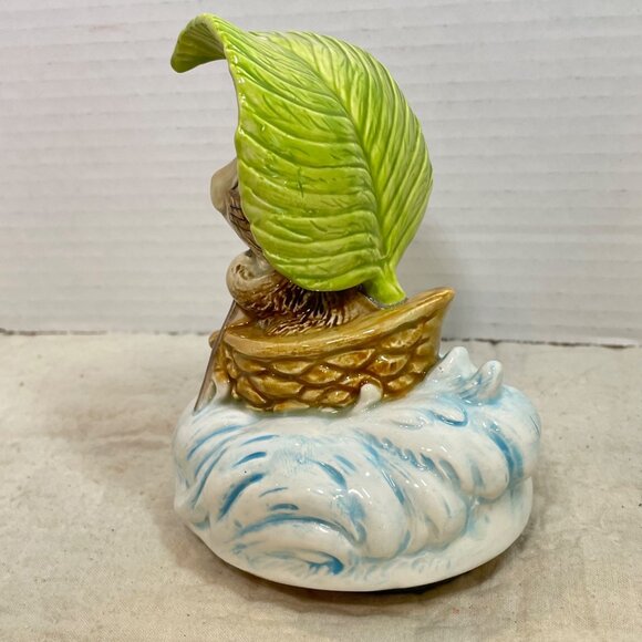 Gibson Greetings Musical Mouse and lady bug Rowing musical Figurine - Picture 4 of 12